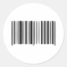 Code barres autocollant
