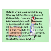 "Code Blue is Coming!"--Nurse Story Art Gifts