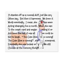 "Code Blue is Coming!"--Nurse Story Art Gifts
