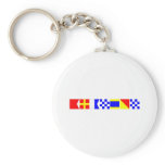 Code Flag Brandon Key Chain