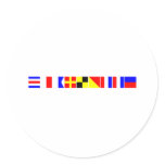 Code Flag Charlotte Sticker