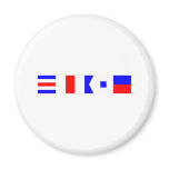 Code Flag Chase Magnet