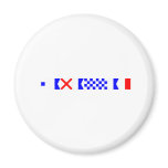 Code Flag Savannah Refrigerator Magnets