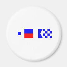 Code Flag Sean Magnets
