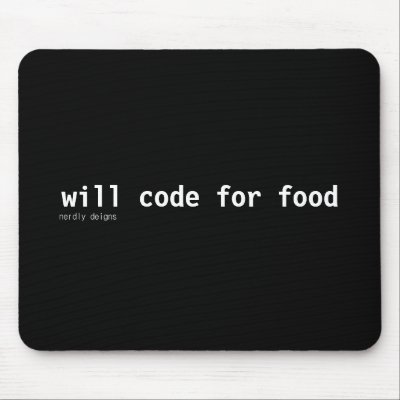 code for food mousepad by Nerdly