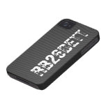 Code GTR de moteur de Nissan Skyline RB26DETT Coque iPhone 4