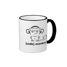 [Code] Monkey Coffee Mug
