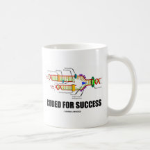 Codé pour le succès (reproduction d'ADN) Mugs
