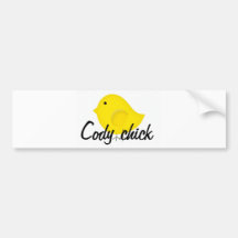 Cody Chick Bumper Sticker