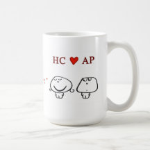 "Coeur AP de HC " Mugs