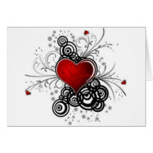 coeur de fantaisie, je t'aime, belle carte