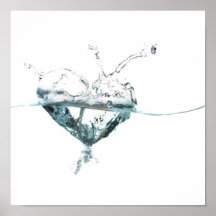 coeur de l'eau affiches