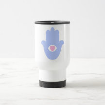 Coeur de Miriam Hamsa Mug