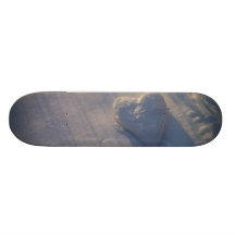 Coeur de neige skateboards personnalisés