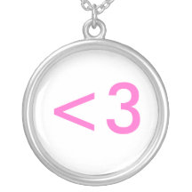 Coeur de service de mini-messages colliers personnalisés