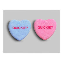 COEUR DE SUCRERIE DE TRUC VITE FAIT CARTE POSTALE
