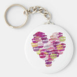 Coeur des baisers Keychain Porte-clef
