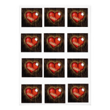 Coeur-invitation du coeur brisé/de réparation
