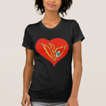 COEUR OEIL FLAMME 1.PNG T-SHIRT