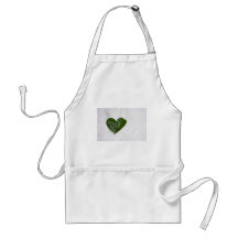Coeur romantique de neige de l'hiver de la nature  tablier