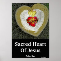 Coeur sacré d'Affiche-Personnaliser de Jésus