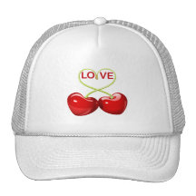 COEURS D'AMOUR DE CERISE CASQUETTE