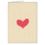 Coeurs et cercles cartes