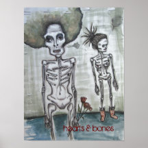 coeurs et os posters