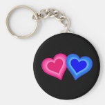 Coeurs Keychain d'amour Porte-clef