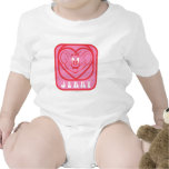 Coeurs roses de Jerry t-shirts