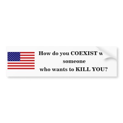 COEXIST? BUMPER STICKERS by jjhechtl