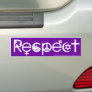 Coexist With Respect Bumper Sticker