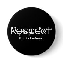 Coexist With Respect Button