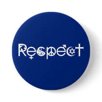 Coexist With Respect Button