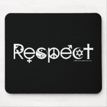 Coexist With Respect Mousepad