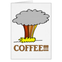 coffee-01 greeting card