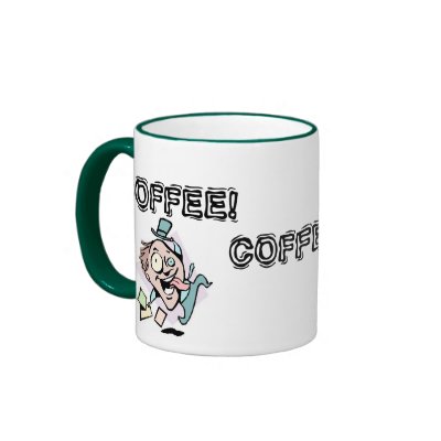 Coffee Addiction Coffee Mug by unscenephnomenon