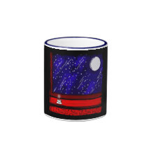 Coffee and Moon dialouge Mug