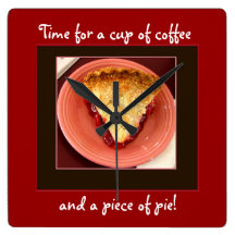 Coffee and Pie Clock