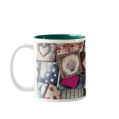 Coffee and Quilts Mug by lkranieri