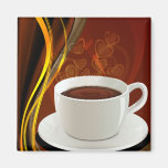 Coffee Art Cafe Fridge Magnets