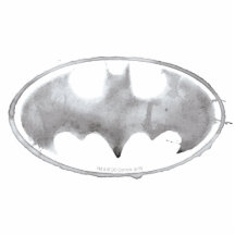 Coffee Bat Symbol - Grey Cut Out