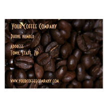 Coffee Bean Business Card