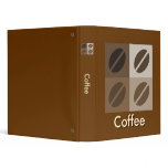 Coffee 3 Ring Binder