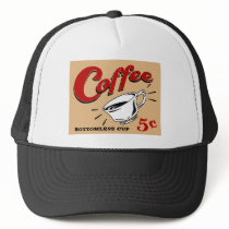 Coffee Bottomless Cup Mesh Hat