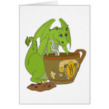 Coffee Break Greeting Card
