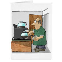 Coffee Break Greeting Cards