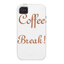 Coffee Break iphone Case iPhone 4/4S Covers