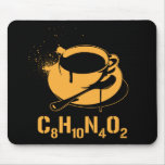 Coffee C8H10N4O2 Mousepads