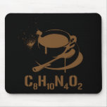 Coffee C8H10N4O2 Mousepads